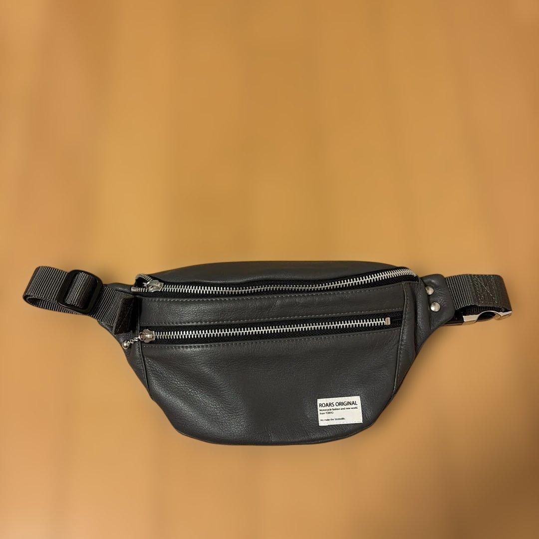 ROARS ORIGINAL ブラック ボディバッグ