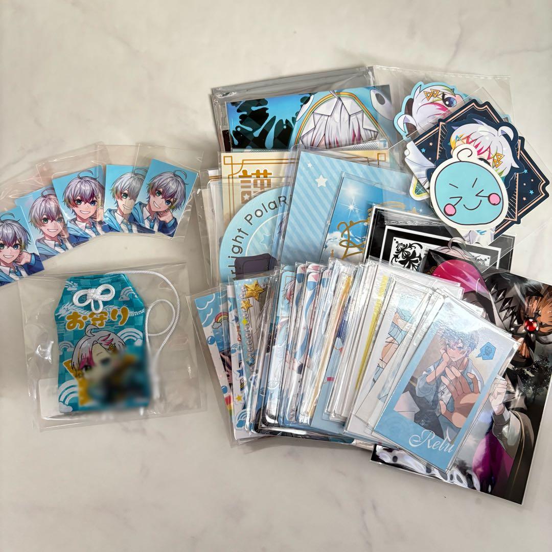 すたぽら れるくん 抽選 サイン入り お守り ブロマイド ステッカー うちわ