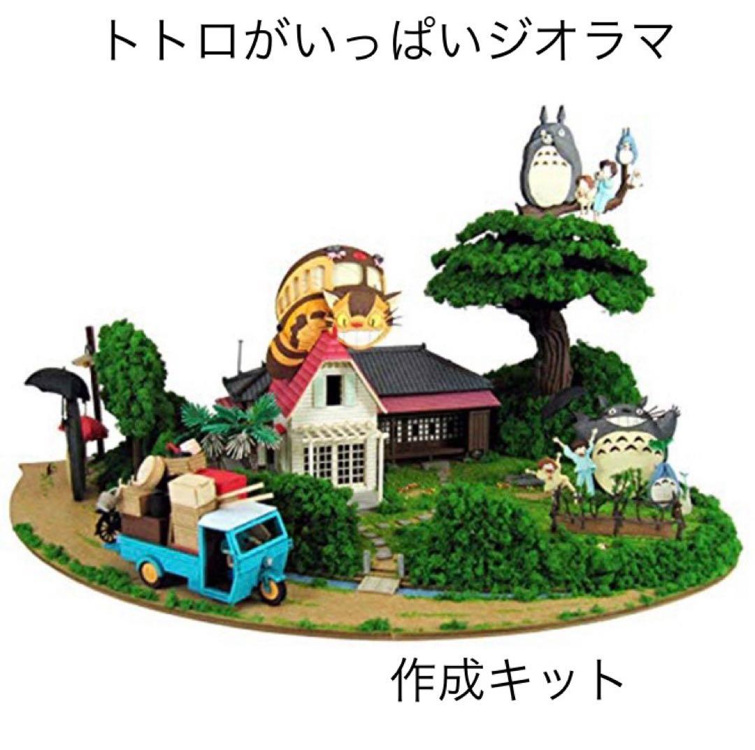 となりのトトロ みにちゅあーとキット【トトロがいっぱいジオラマ】 MK07-35 楽天市場】さんけい みにちゅあーとキット nonscale スタジオジブリ