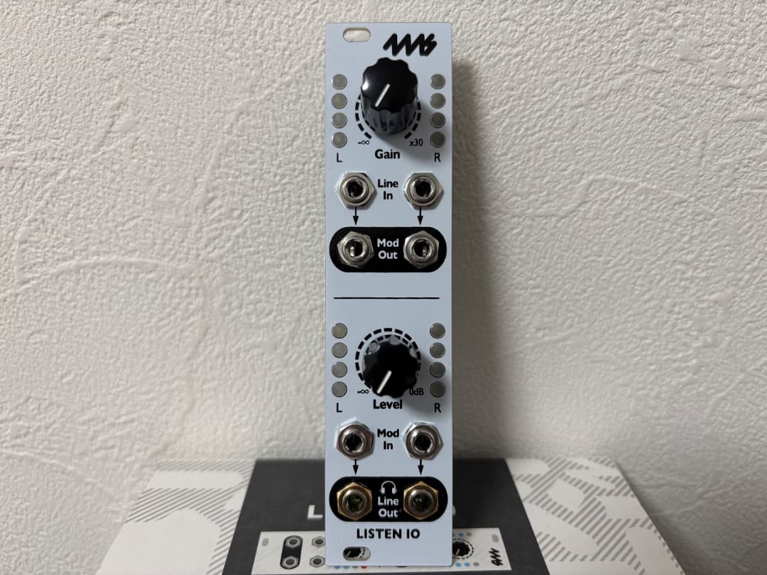 4ms Listen IO ユーロラック モジュラーシンセ