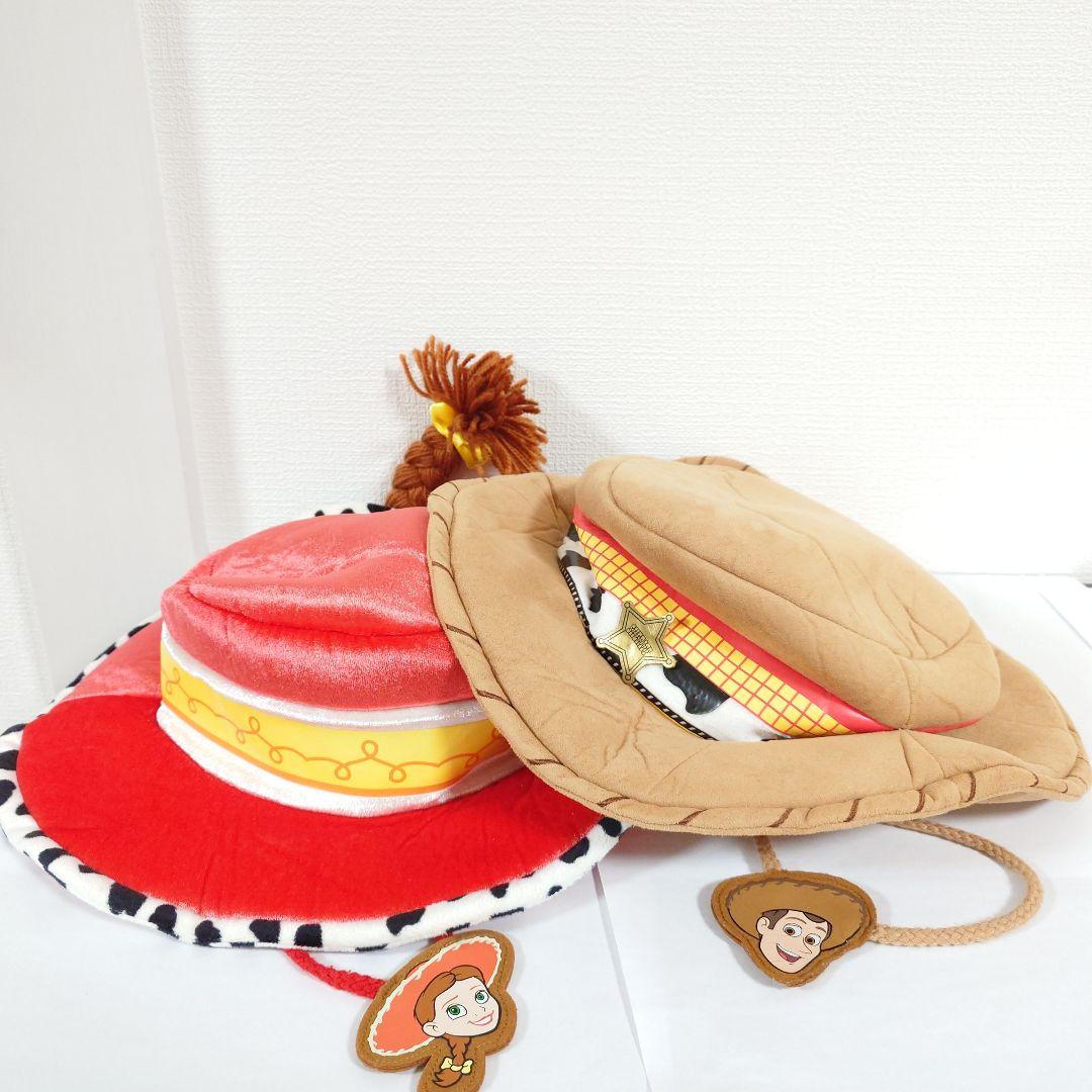 トイストーリー ジェシー ウッディ　帽子　セット