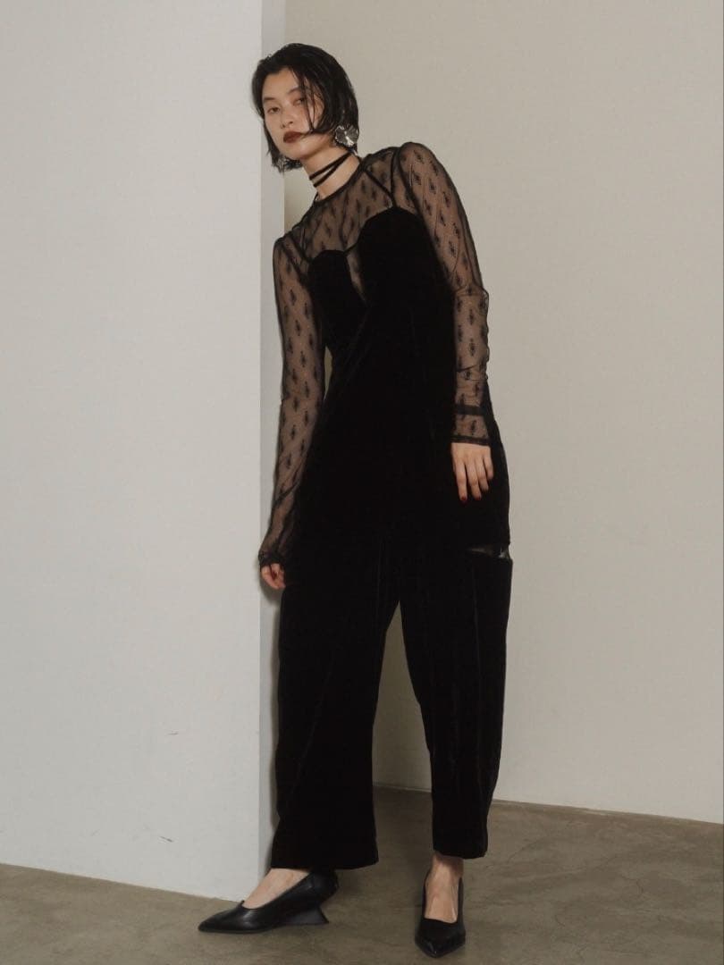 スーツ・フォーマル・ドレス Knuth Marf pattern lace all in one XS