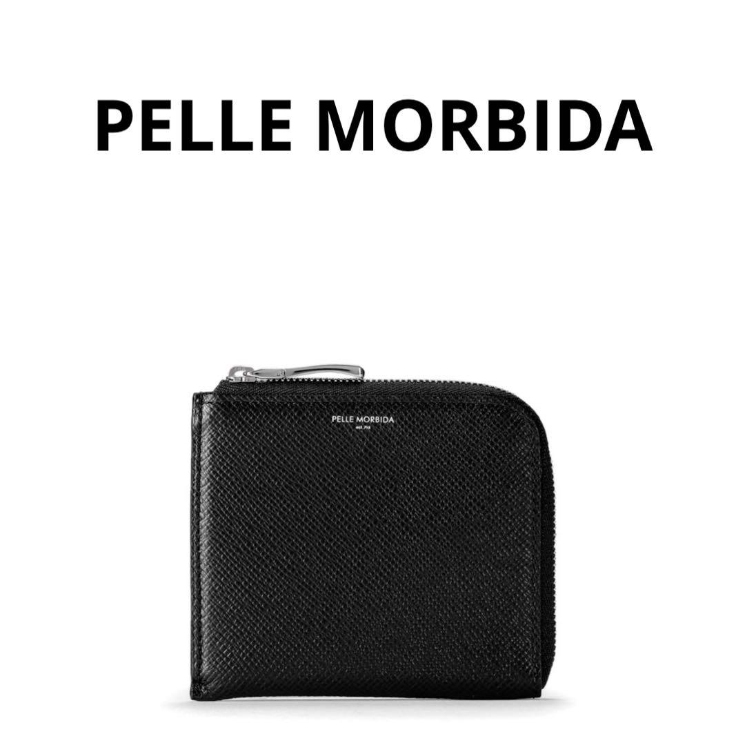 【PELLE MORBIDA】 ブラック 黒 ミニ 財布 L字型  ケース 楽天市場】ペッレモルビダ l字の通販