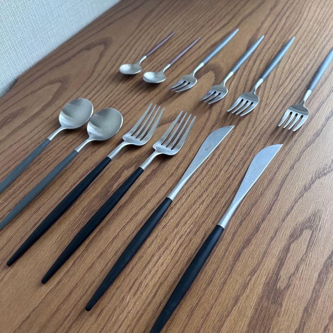 cutipol クチポール GOA ゴア カトラリーセット まとめ売り 匿名配送 国内正規品】Cutipol クチポール カトラリー / GOA ゴア / 青 ブルー