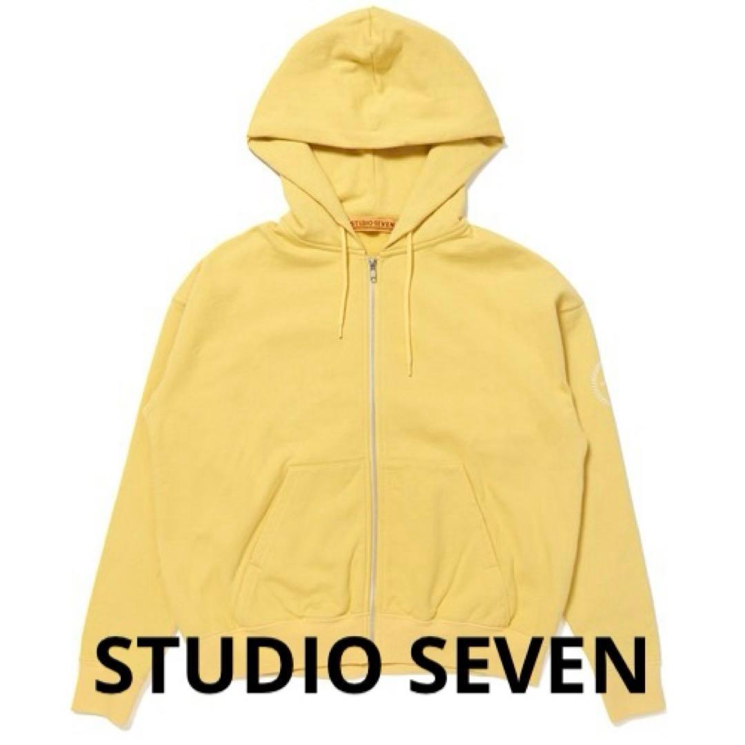 STUDIO SEVEN スタジオセブン パーカー イエロー Lサイズ