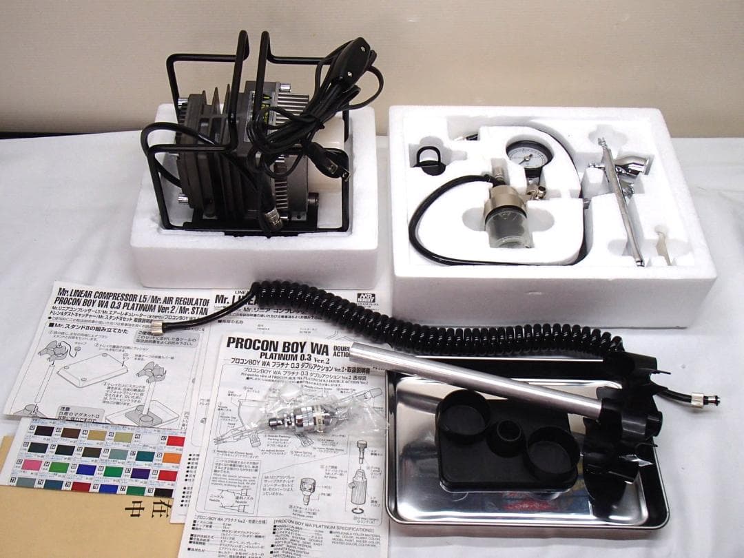 Mr.リニアコンプレッサー L5 レギュレーター プラチナセット Mr.リニアコンプレッサーL5レギュレーター/プラチナセット