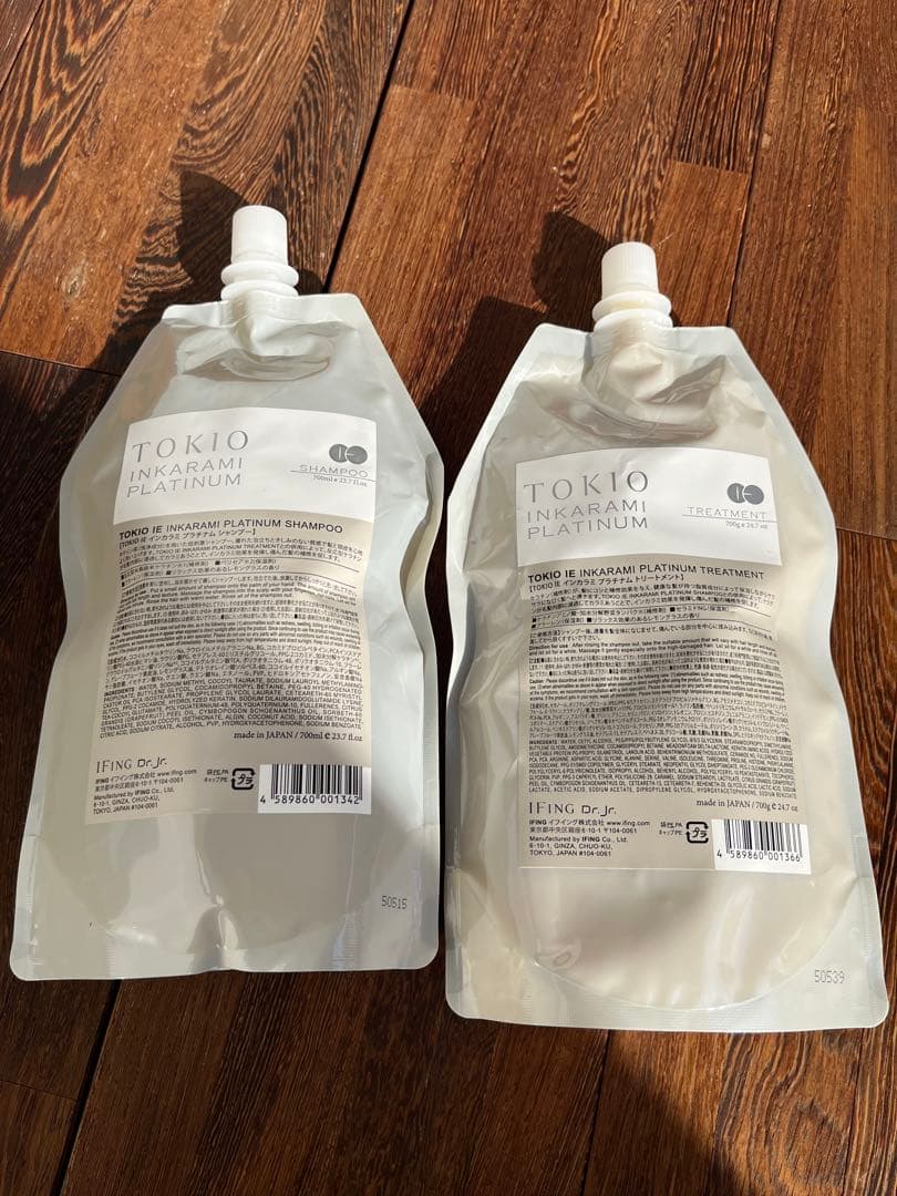 TOKIO IE インカラミプラチナムシャンプー＆トリートメント TOKIO IE インカラミ プラチナム シャンプー ＆ トリートメント セット