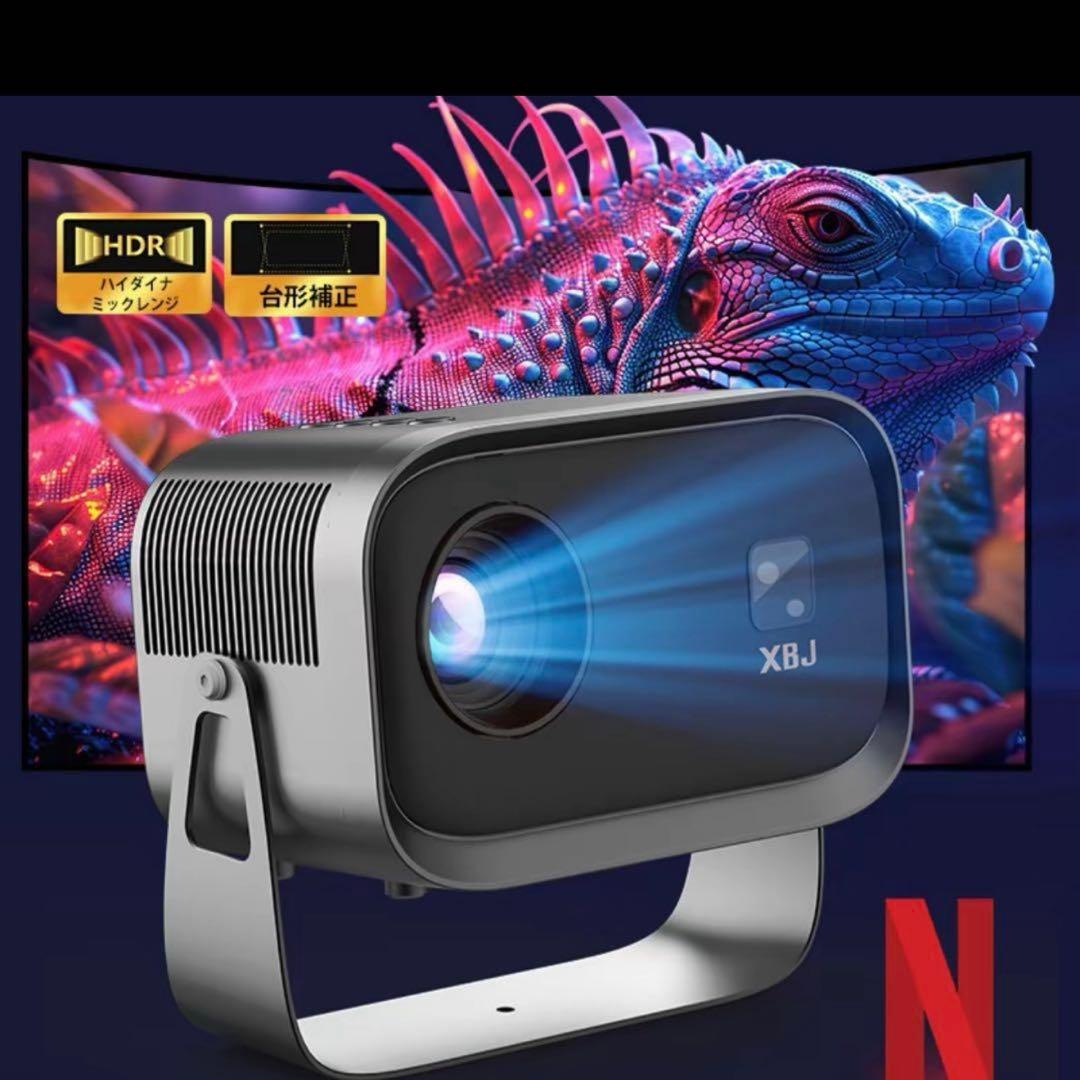 新品♡家庭用プロジェクター SMART LCD XBJ Amazon.co.jp: XBJ WIFI付きミニプロジェクター、4Kサポートポータブル