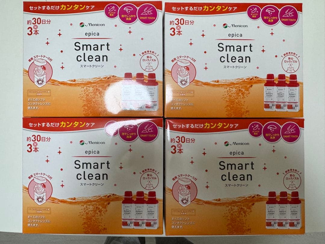 メニコン エピカ スマートクリーン 3本セット✖️4 楽天市場】メニコン エピカスマートクリーン300ml 3本セット