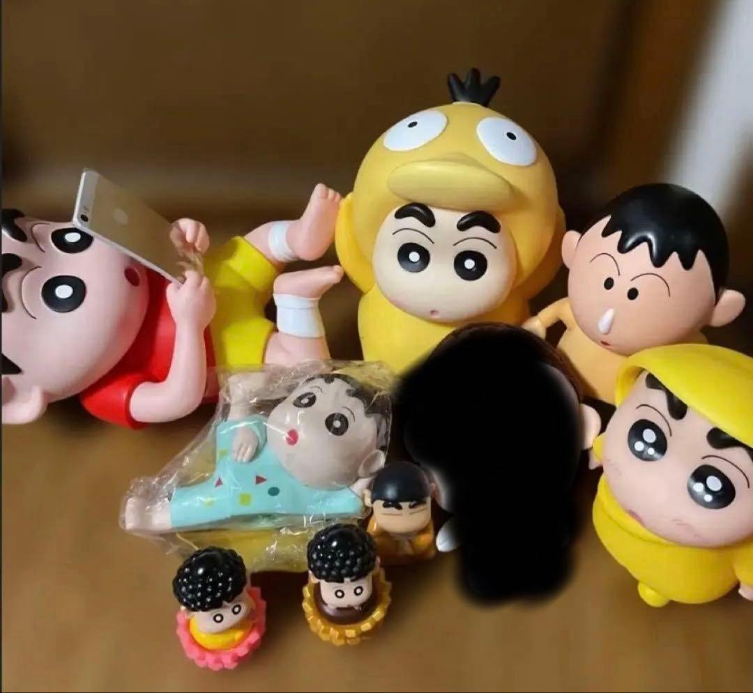 クレヨンしんちゃんビックフィギュアたち　まとめ売り
