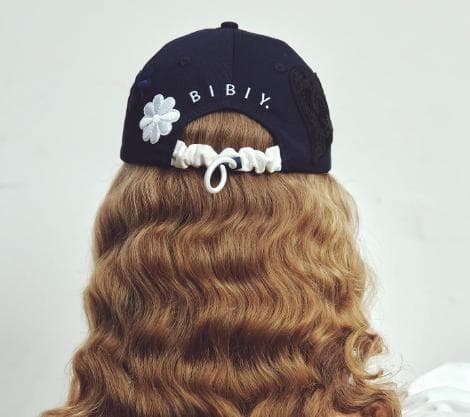 Bibiy B. CLUB CAP キャップ ネイビー