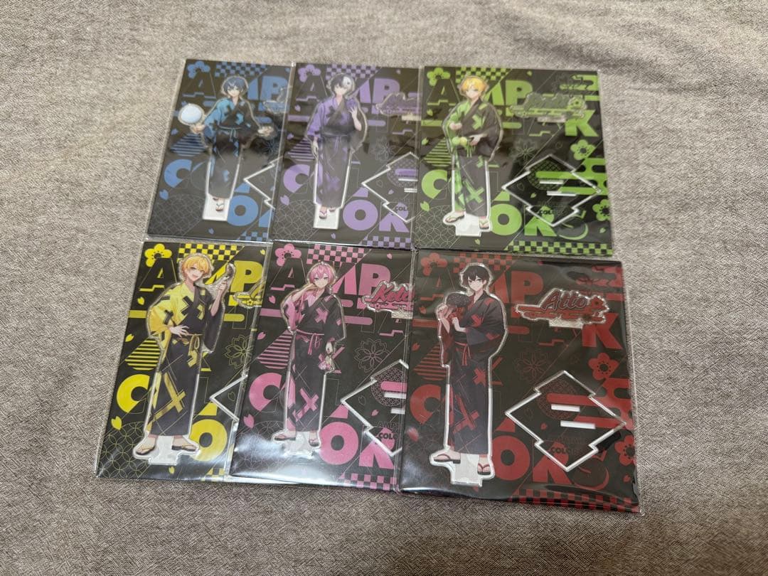 AMPTAK×COLORS 2023 アクリルスタンド 全6種まとめ