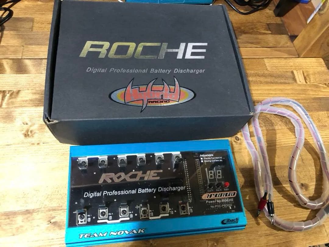 【セール美品】ROCPBD010PR ROCHE バッテリディスチャージャー　青 セール美品】ROCPBD010PR ROCHE バッテリディスチャージャー 青 - メルカリ