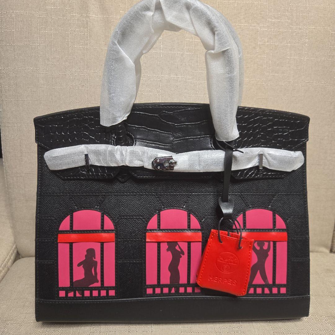 OMECO オメコ　HERPES PENIS 罰金バッグ　トートバッグ　メンズ