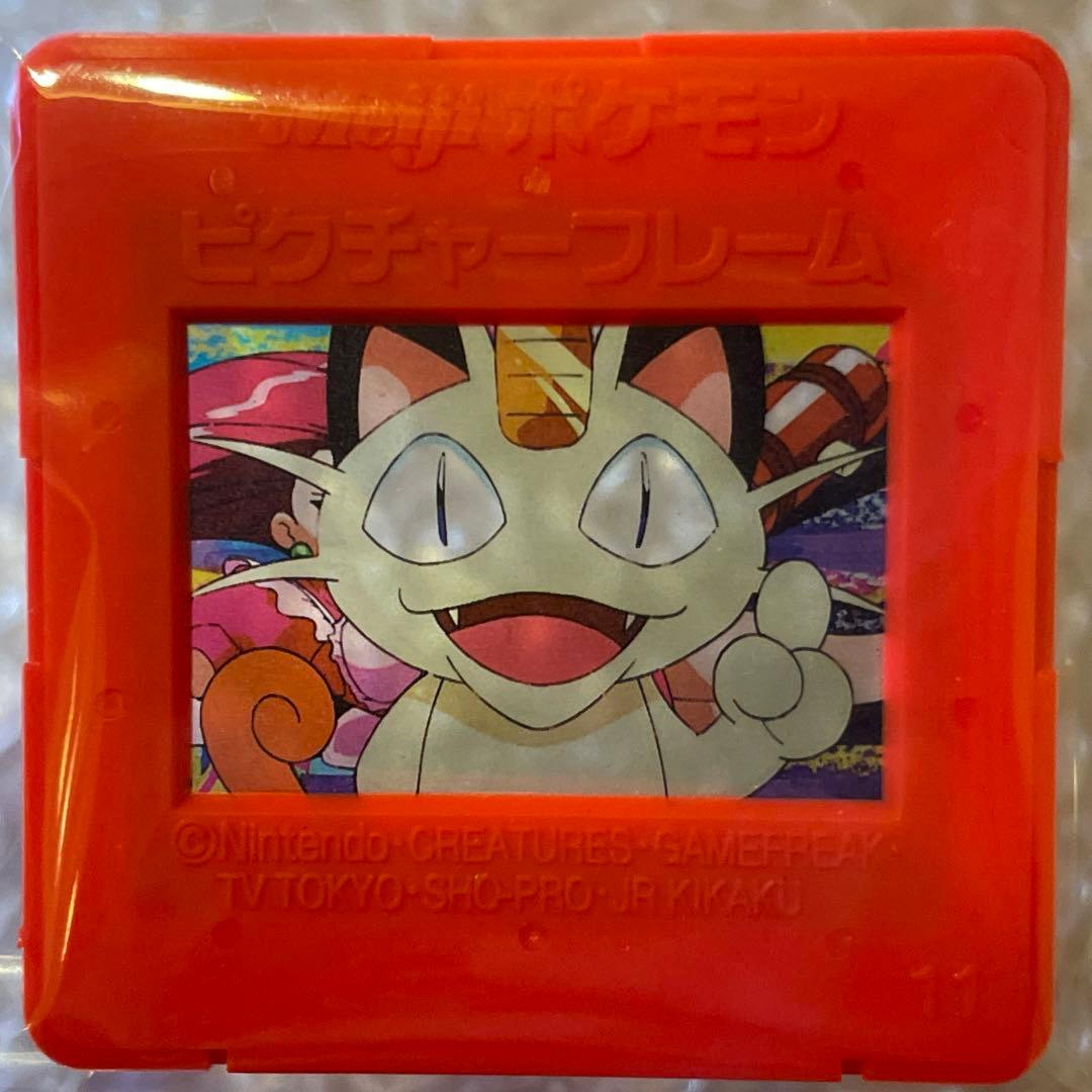 ポケットモンスター　明治　Meiji　ポケモン　ピクチャーフレーム ニャース