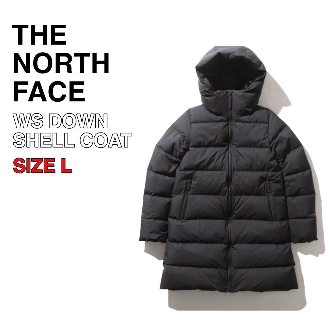 THE NORTH FACE WS DOWN SHELL COAT ブラック L