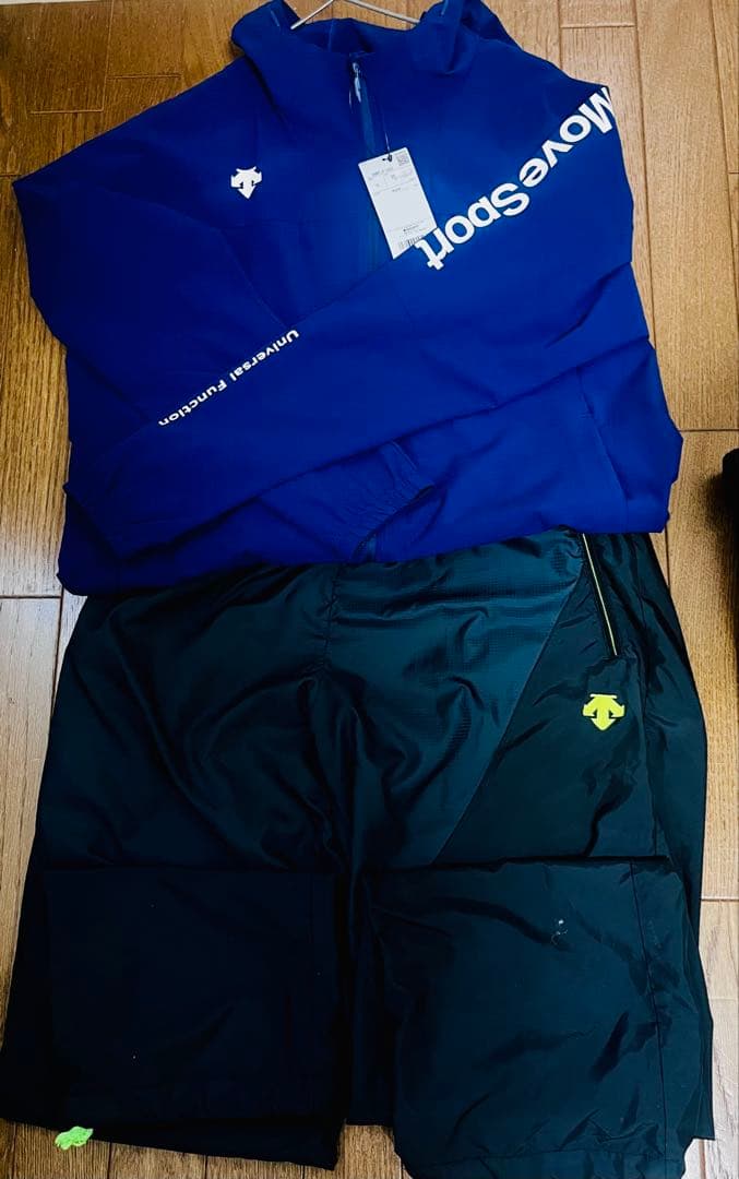 デサント　move sport セットアップ　O XL MOVESPORT ムーブスポーツ デサント ジャージ メンズ 上下 ブランド