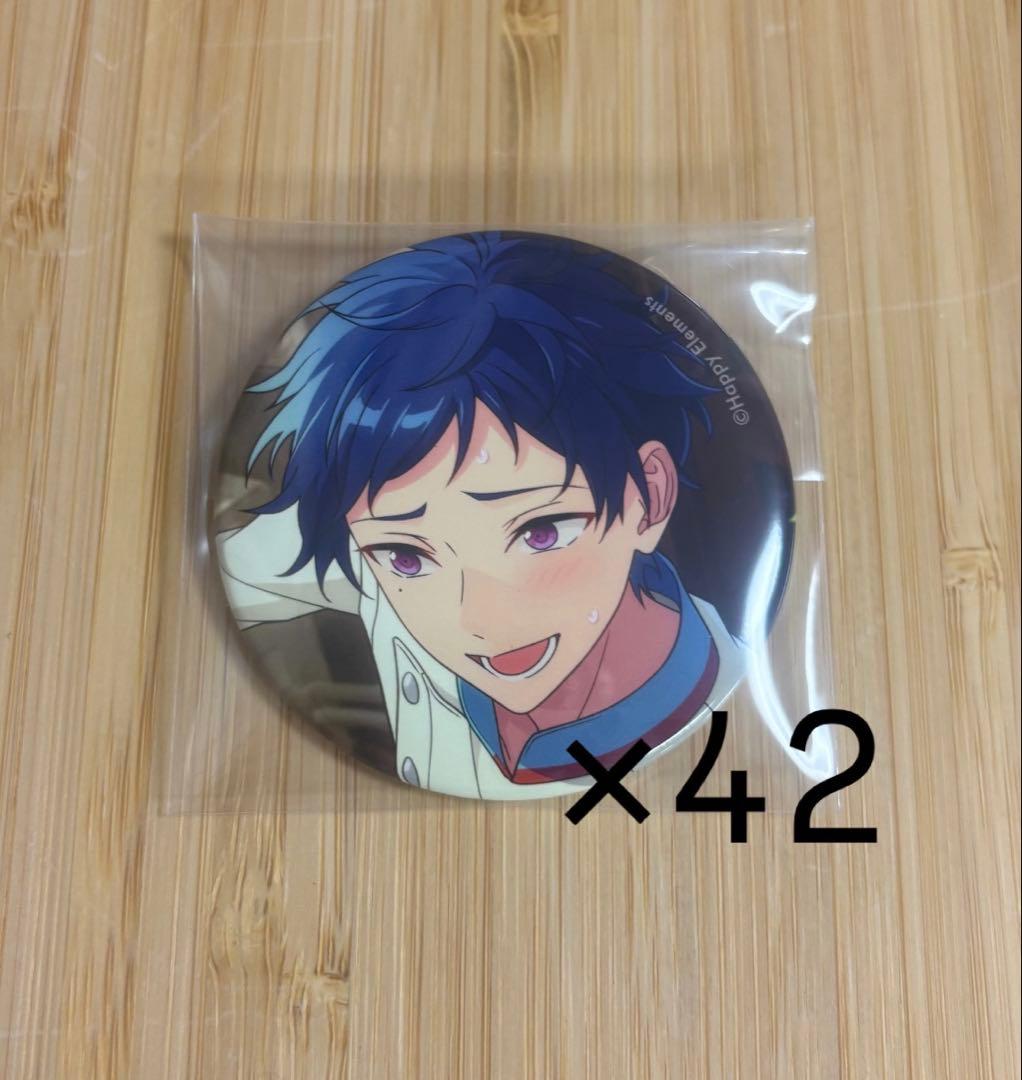 あんスタ 伏見弓弦 コレクション　缶バッジ August casual aug