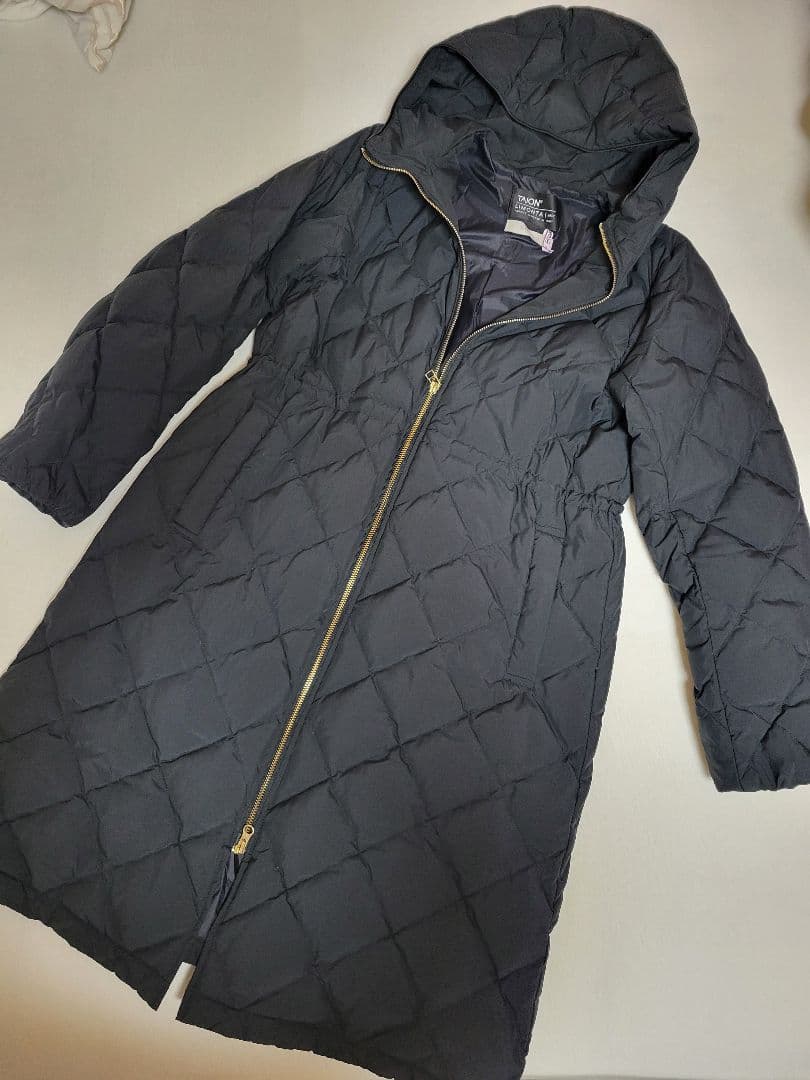 TAION 黒ダウンジャケット Lサイズ