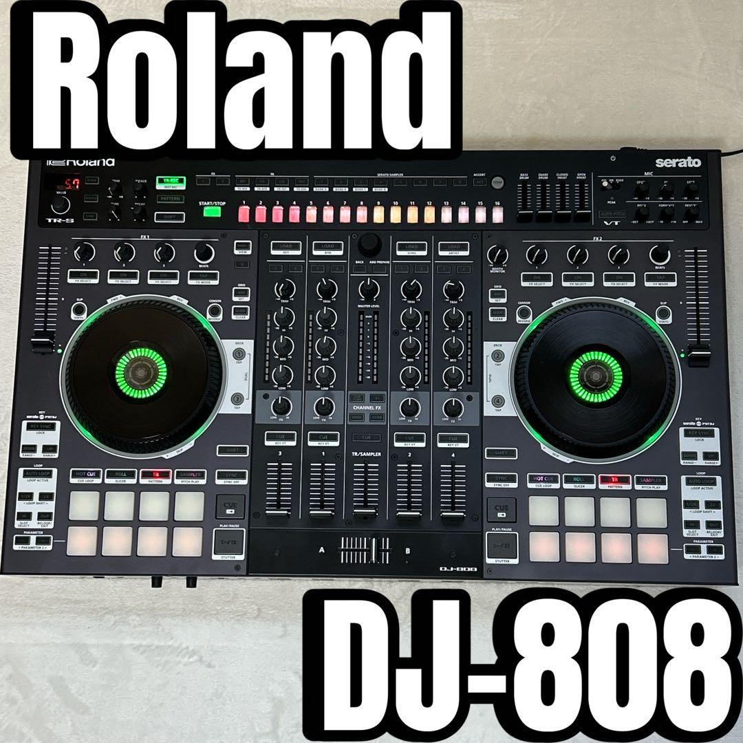 Roland DJ-808 DJコントローラー ローランド Serato Roland - DJ-808 | DJ Kontrol Ünitesi
