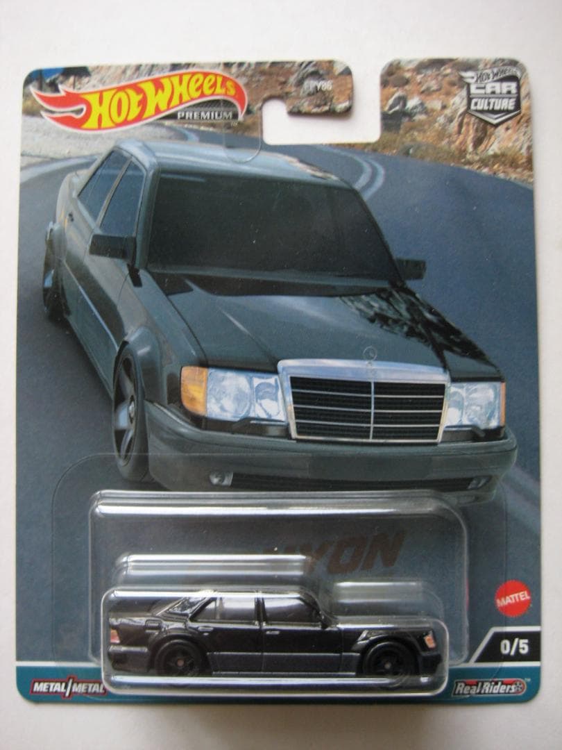 ミニカー HOT WHEELS MERCEDES-BENZ 500E MERCEDES-BENZ 500E - 増えすぎたミニカーに愛を捧ぐ
