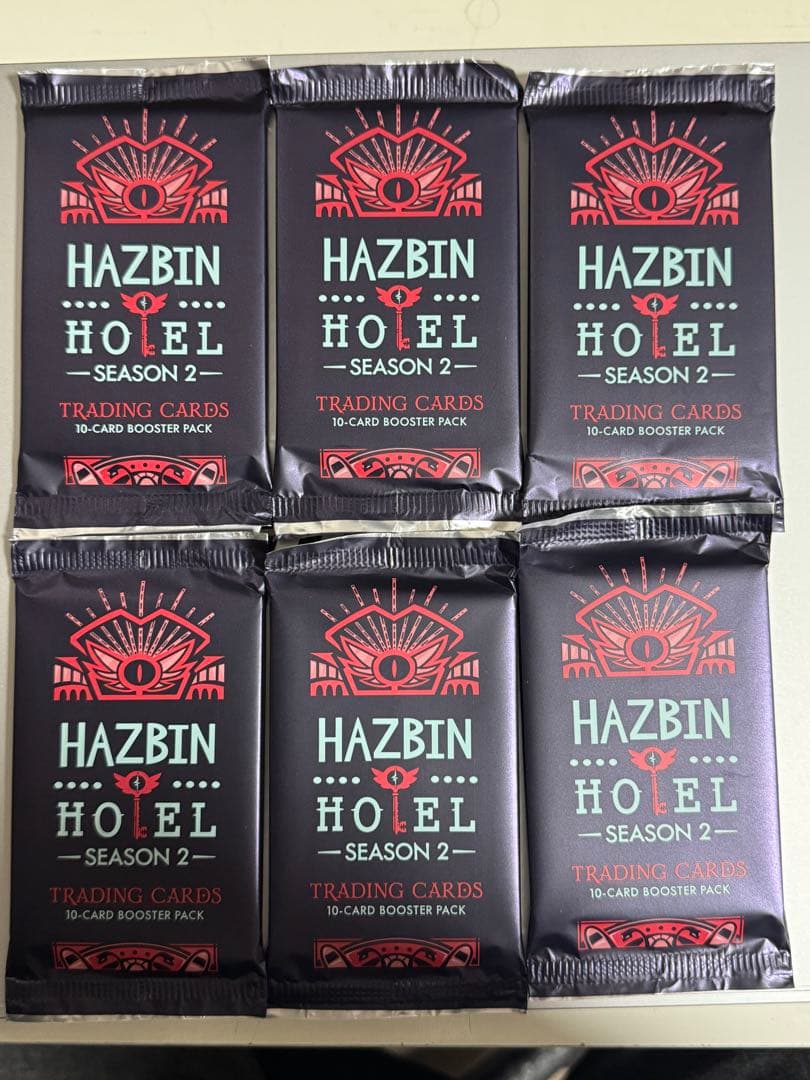 HAZBIN HOTEL S2 トレーディングカード　6パック　ハズビンホテル
