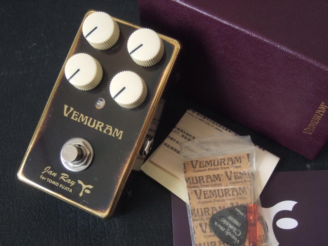 Vemuram Jan Ray for TF Tomo Fujita トモ藤田 オーバードライブ】限定300台！VEMURAM Jan Rayのトモ藤田氏リミテッド
