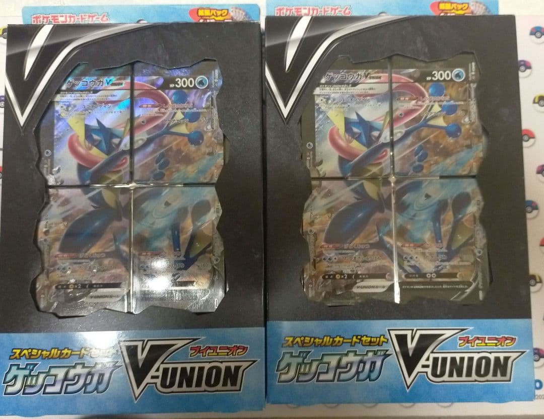 ポケモンカード スペシャルカードセット　ゲッコウガV-UNION　新品未開封 スペシャルカードセット『ゲッコウガV-UNION』【未開封BOX】{-}