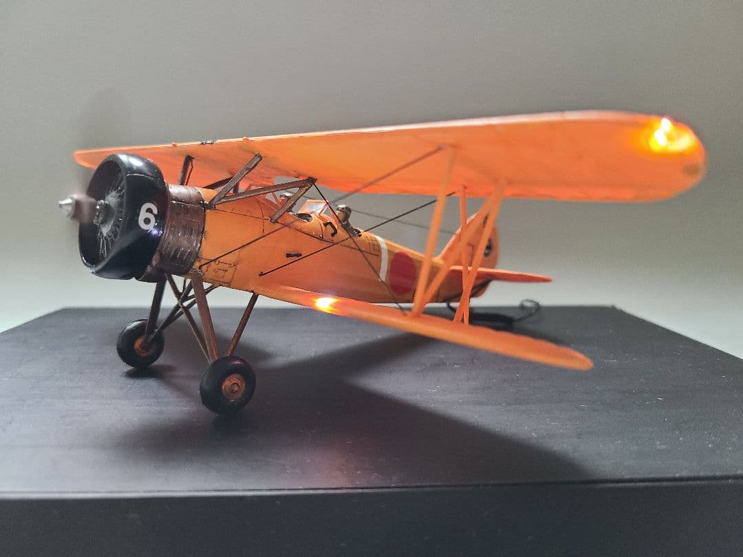 九五式一型乙中間練習機(赤とんぼ) リアルモーターライズ ニチモ1/48