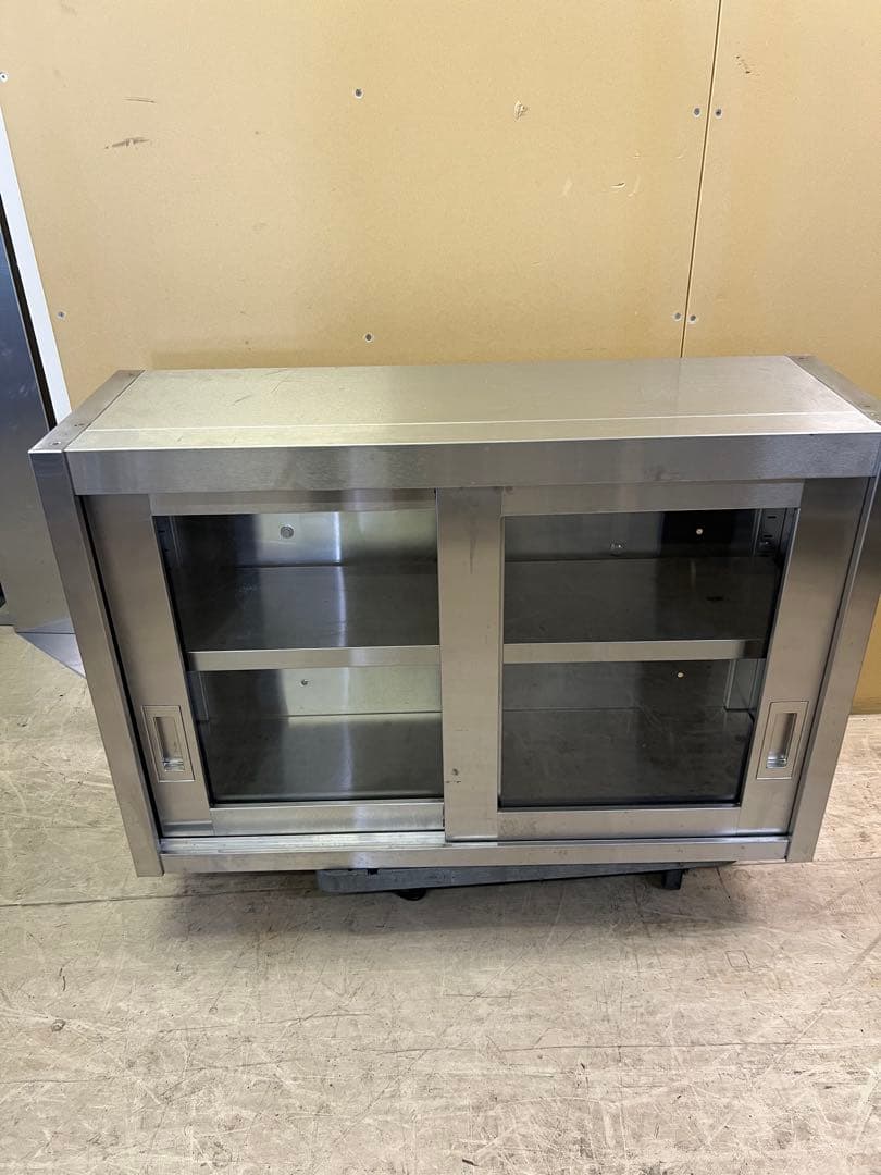 ガラス扉吊戸棚 900x300x600