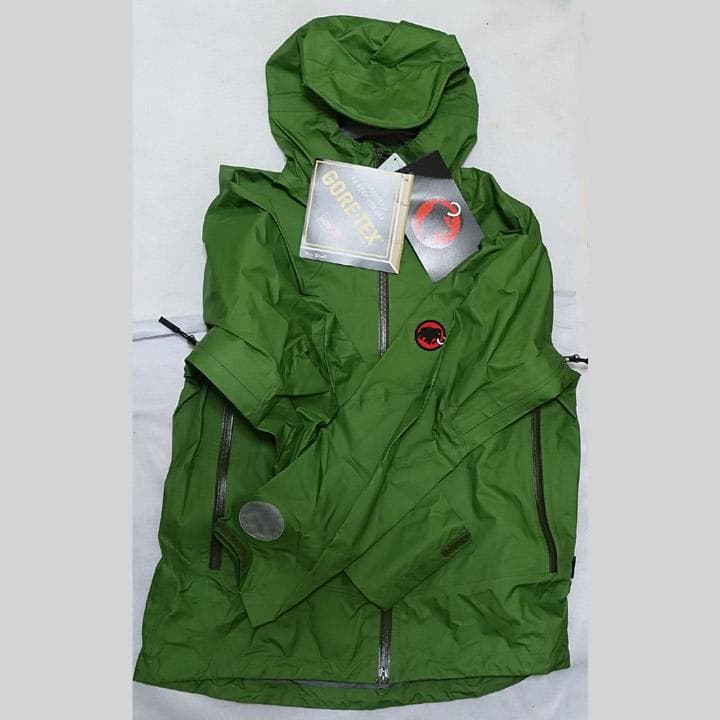 MAMMUT マムート ゴアテックス プロシェル アルファジャケット グリーン