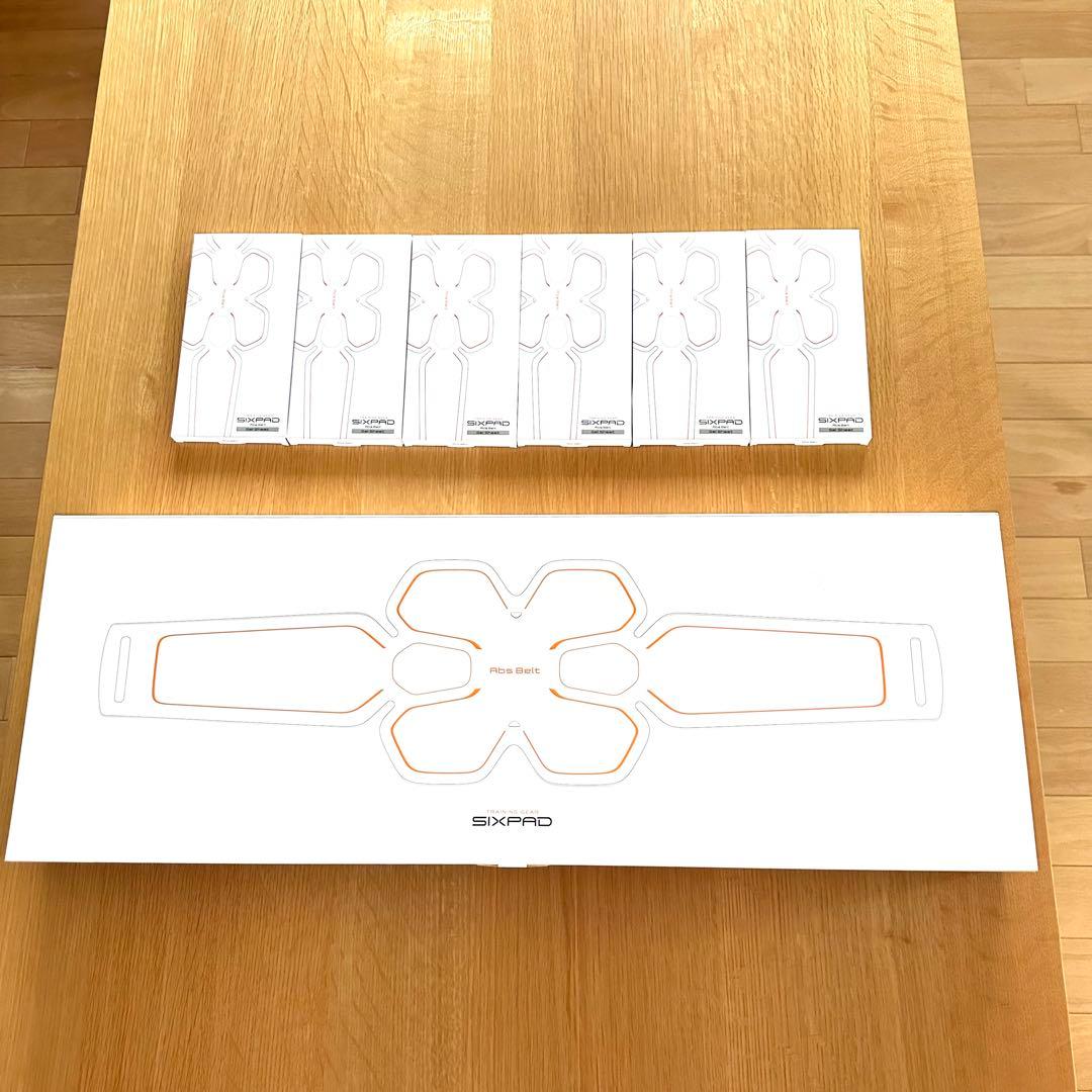 正規品 MTG SIXPAD Abs Belt ＋ 純正品ジェルシート×6箱