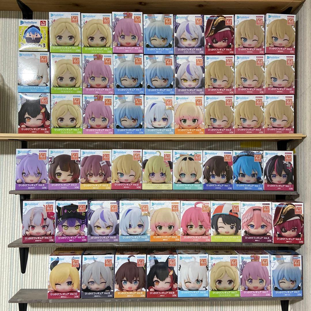 ホロライブひっかけフィギュアVol.1-8コンプ含む49個セット
