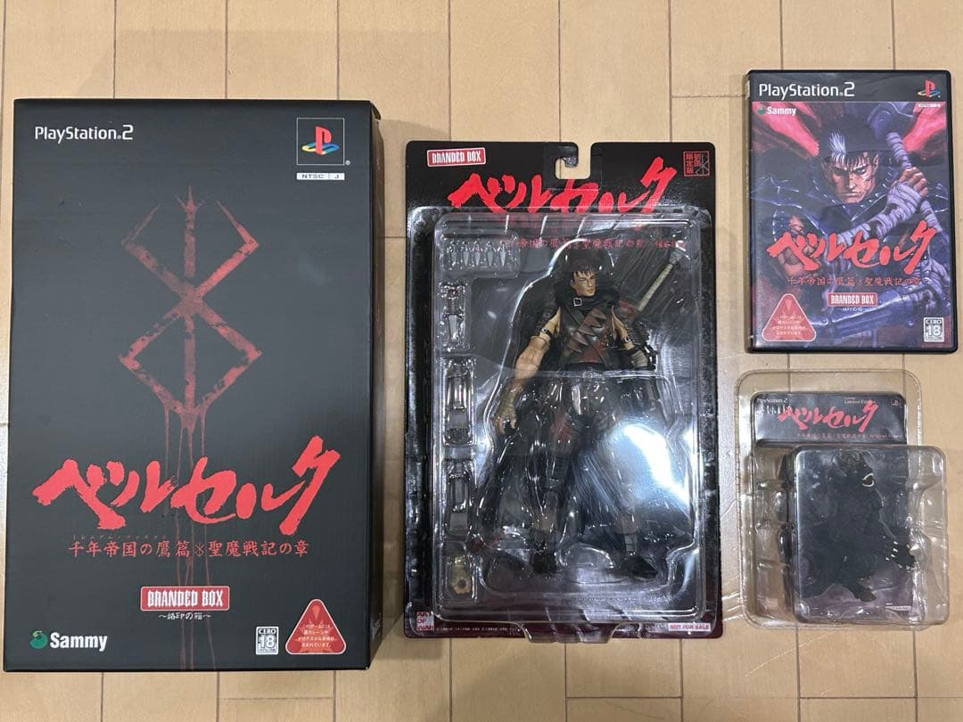 【美品】PS2ソフト　ベルセルク　千年帝国の鷹篇　聖魔戦記の章(限定版)予約特典