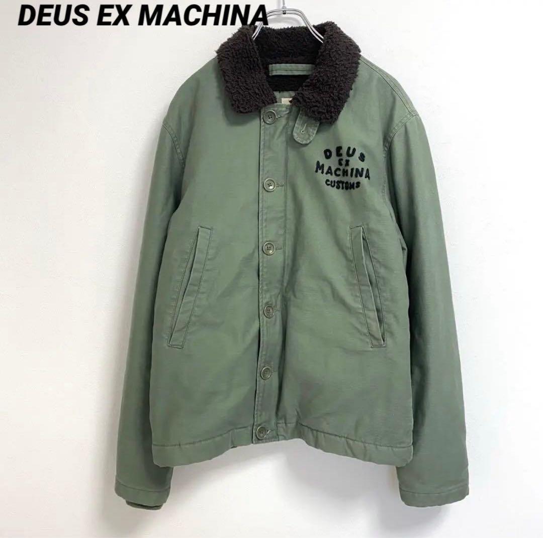 【人気】DEUS EX MACHINA N-1デッキジャケット ミリタリー M