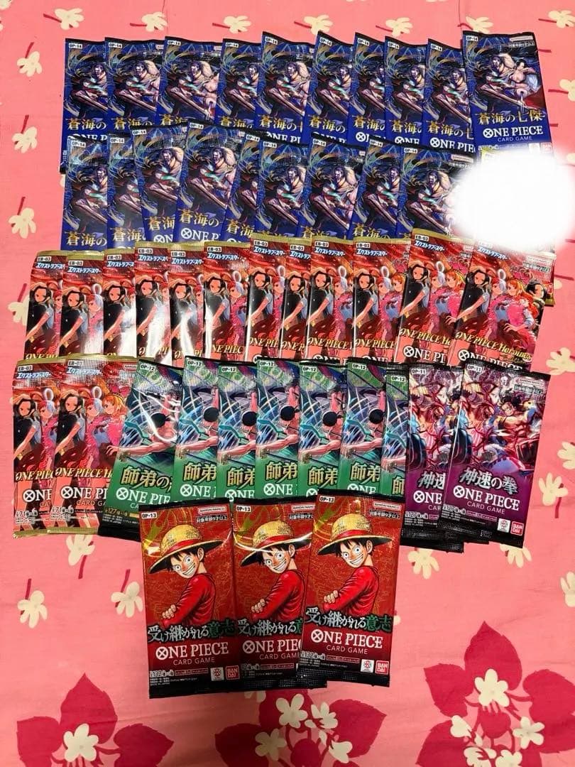 ワンピースカード未開封パックセット