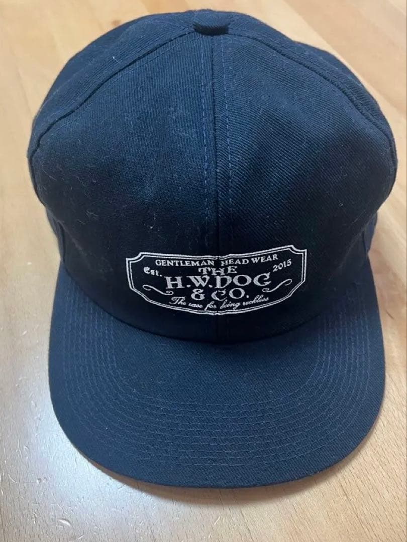 THE H.W.DOG&CO 数原龍友着用　トラッカーキャップ　ネイビー