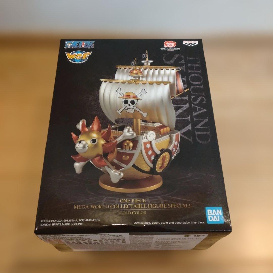 【海外限定】 MEGA ゴールド サニー号　ワールドコレクタブルフィギュア