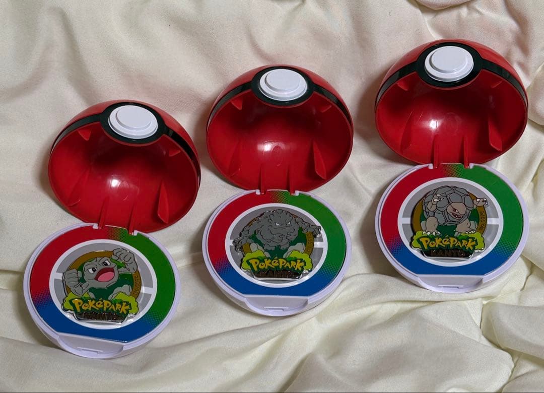 ポケパーク　カントー　限定　イシツブテ　ゴローン　ゴローニャ　進化コンプセット