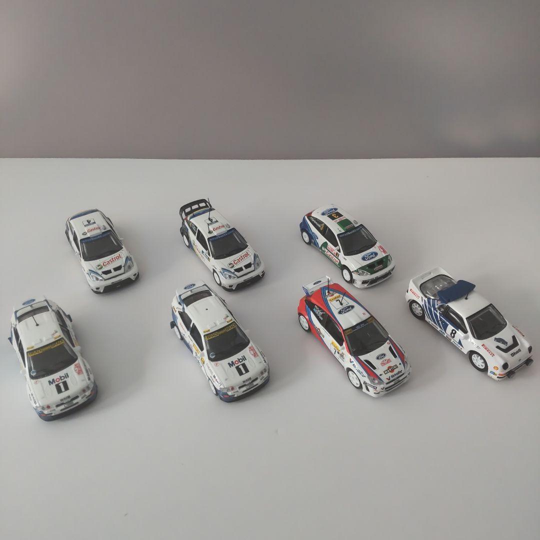 フォード　フォーカス、シエラ、エスコート　ラリーカーコレクション　7台セット 2026年最新】フォードエスコートWRCの人気アイテム - メルカリ