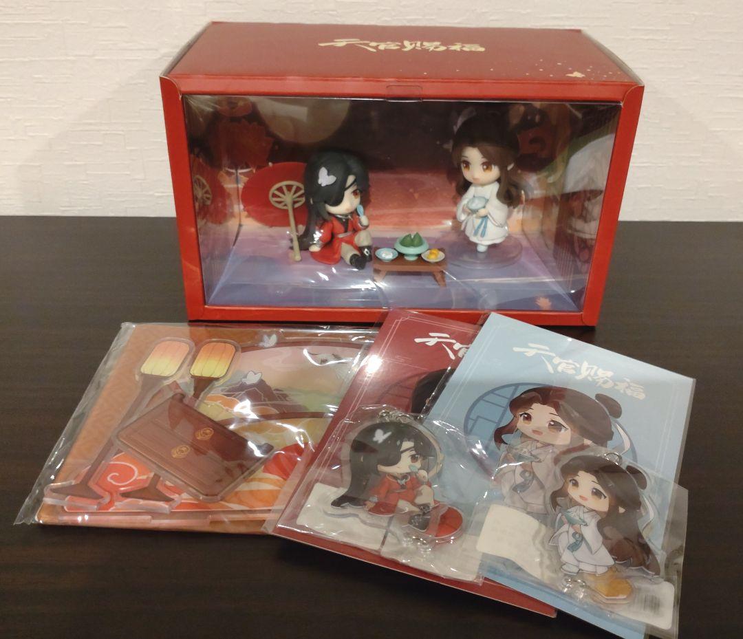 天官賜福　極楽雅宴 Ver　フィギュアセット 正規品 天官賜福 グッズ フィギュア 謝憐 三郎 花城 極楽雅宴Ver