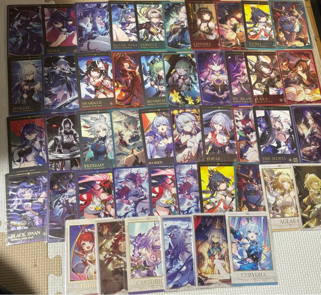 １*１様 崩壊スターレイル ぱしゃこれ　カード 特典 非売品 タオバオ 公式　ま