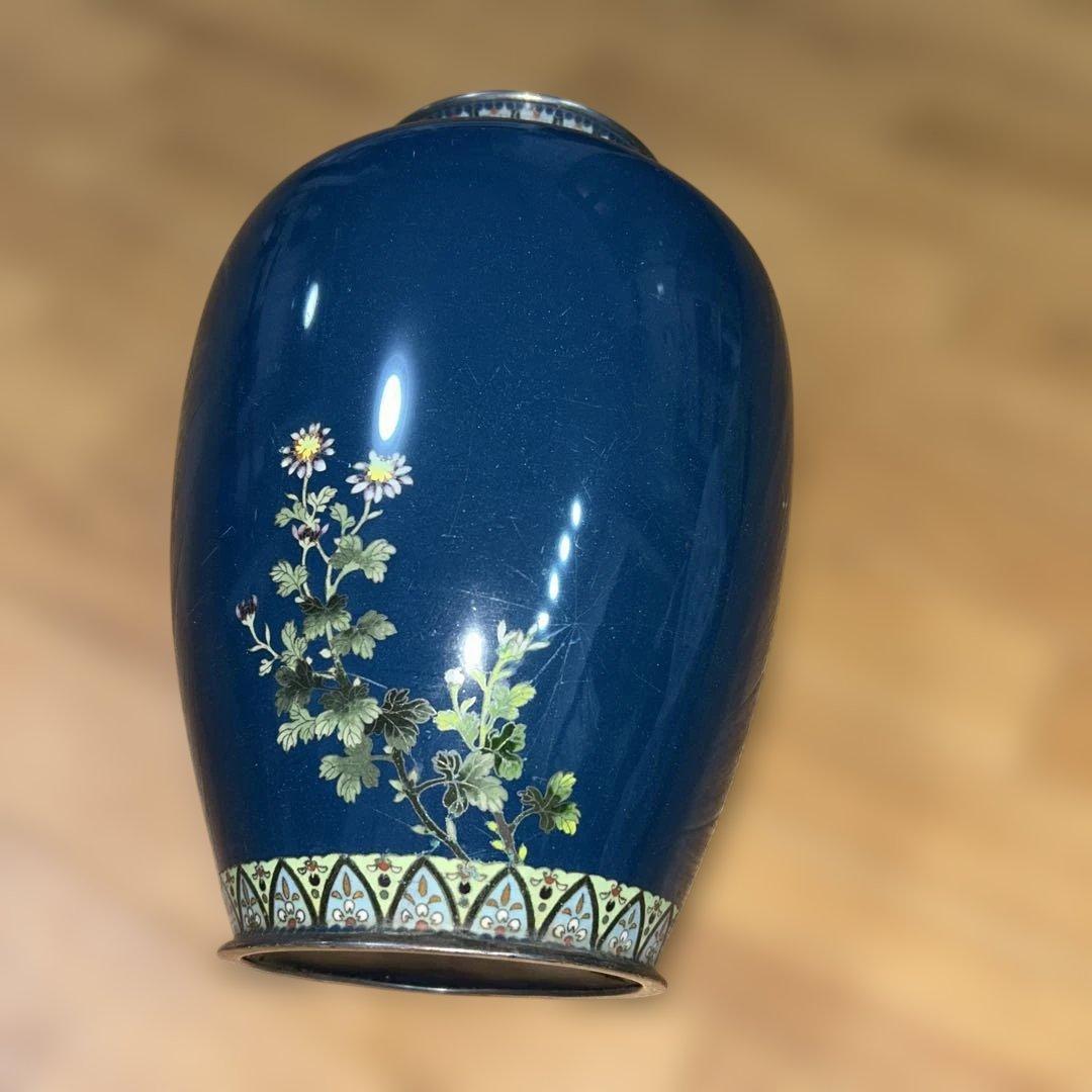 安藤七瀬宝花瓶　純銀