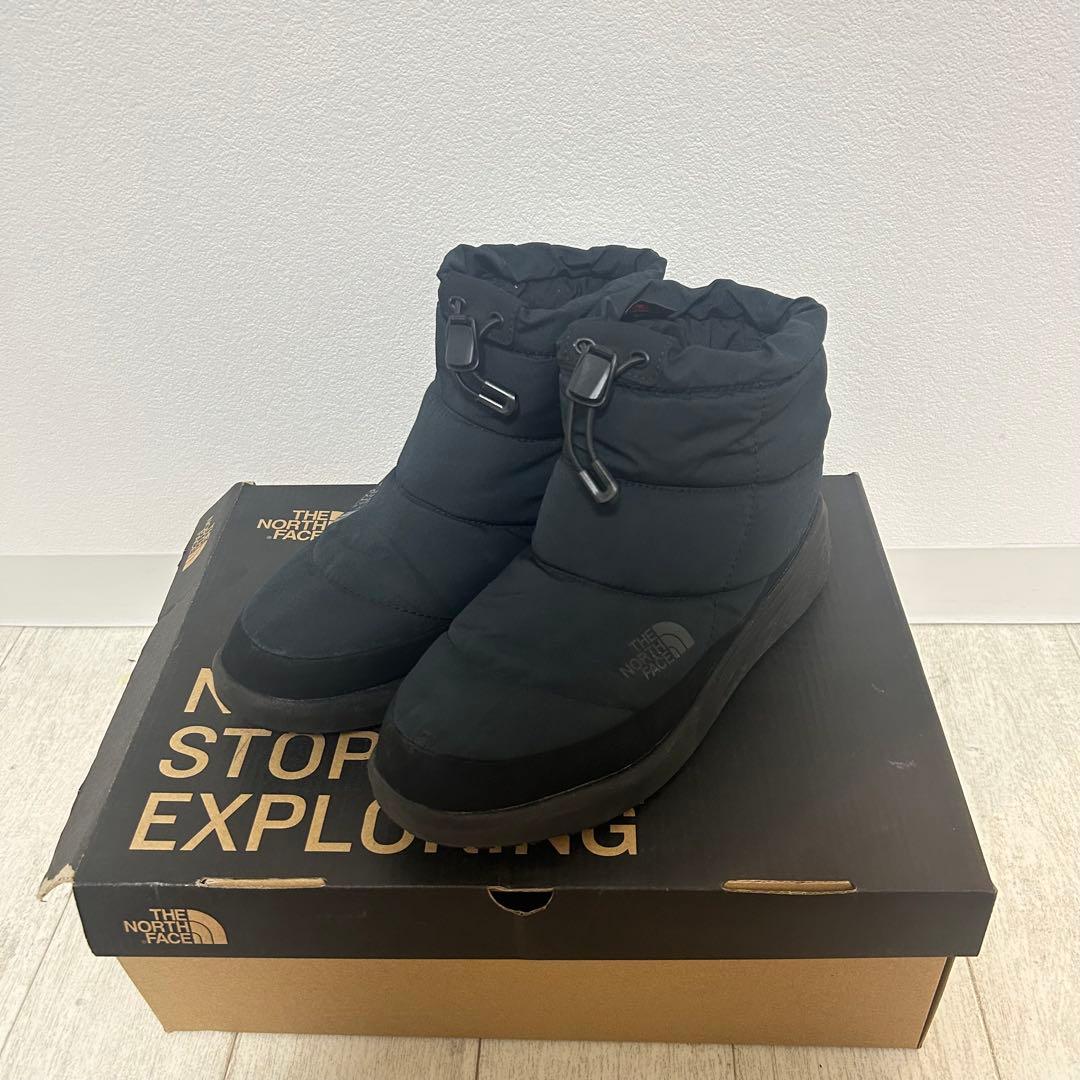 THE NORTH FACE ブラック スノーブーツ THE NORTH FACE（ザ ノースフェイス） 氷・雪に滑らない ノース
