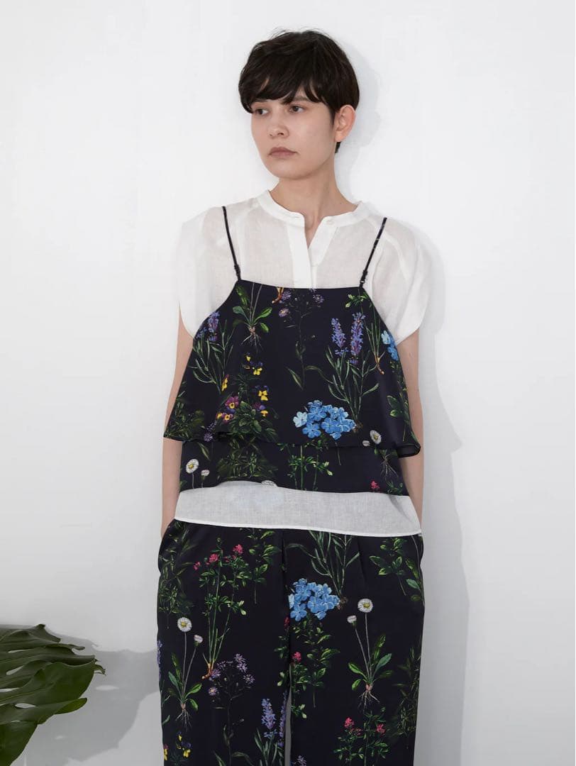 TICCA ティッカ　2WAYフラワープリントビスチェ/TBES-421