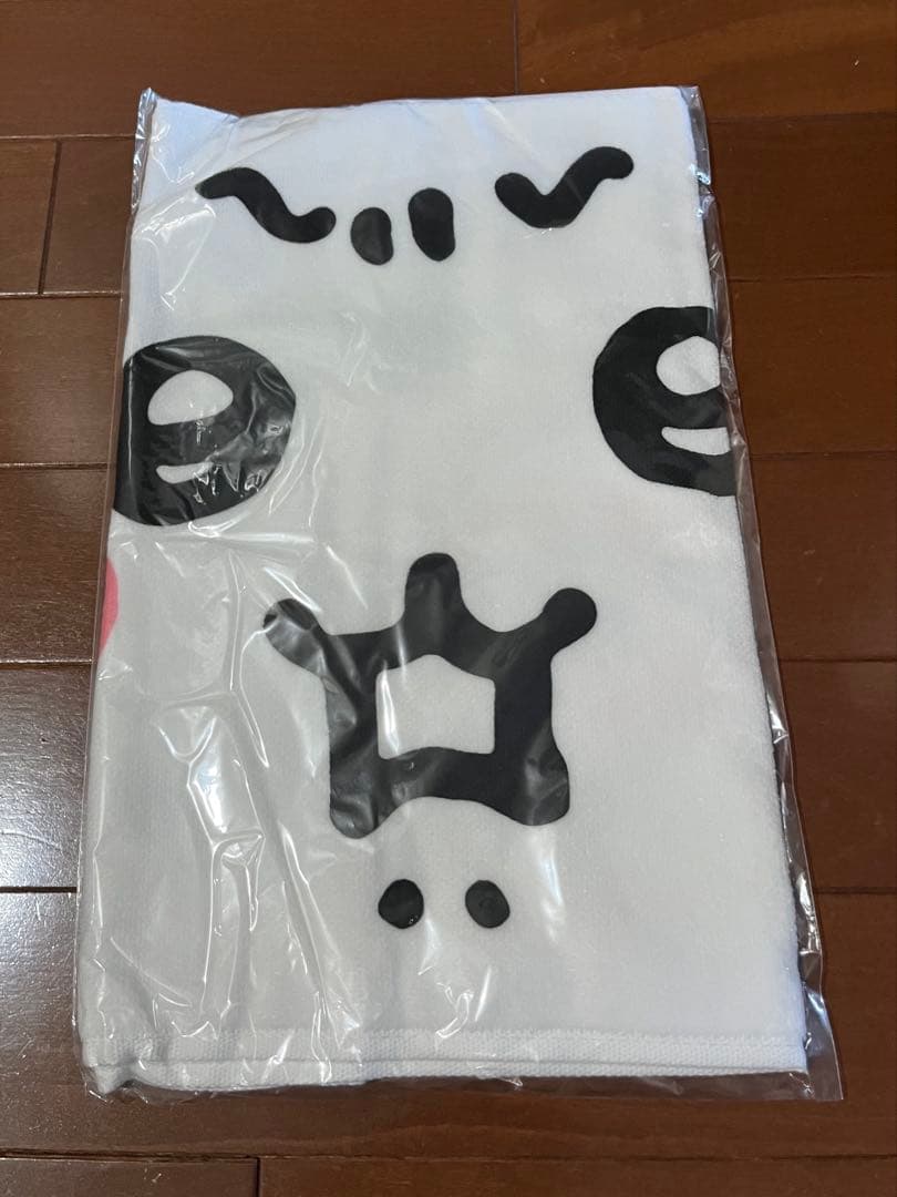 ちいかわ　販促フェイスタオル(ちいかわ汗)