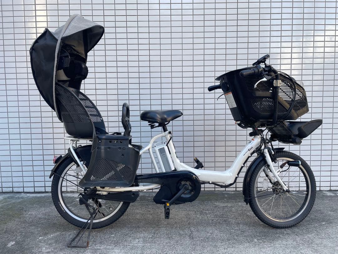 YAMAHA PAS kiss 20吋 電動アシスト自転車 3人乗り 3人乗りPAS Kiss mini un SP ヤマハ(YAMAHA) 子供乗せ自転車 20インチ