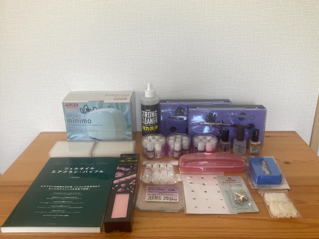 ★エアブラシ & ネイルアートセット★ARITEX minimo コンプレッサー 2026年最新】AIRTEX ネイルアート用品(筆など)の人気アイテム - メルカリ