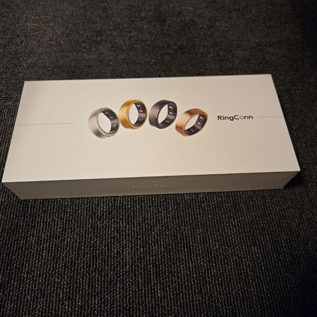 RingConn Gen 2 Smart Ring　US8号 RingConn 第2世代 スマートリング｜超軽量・12日間バッテリー持続