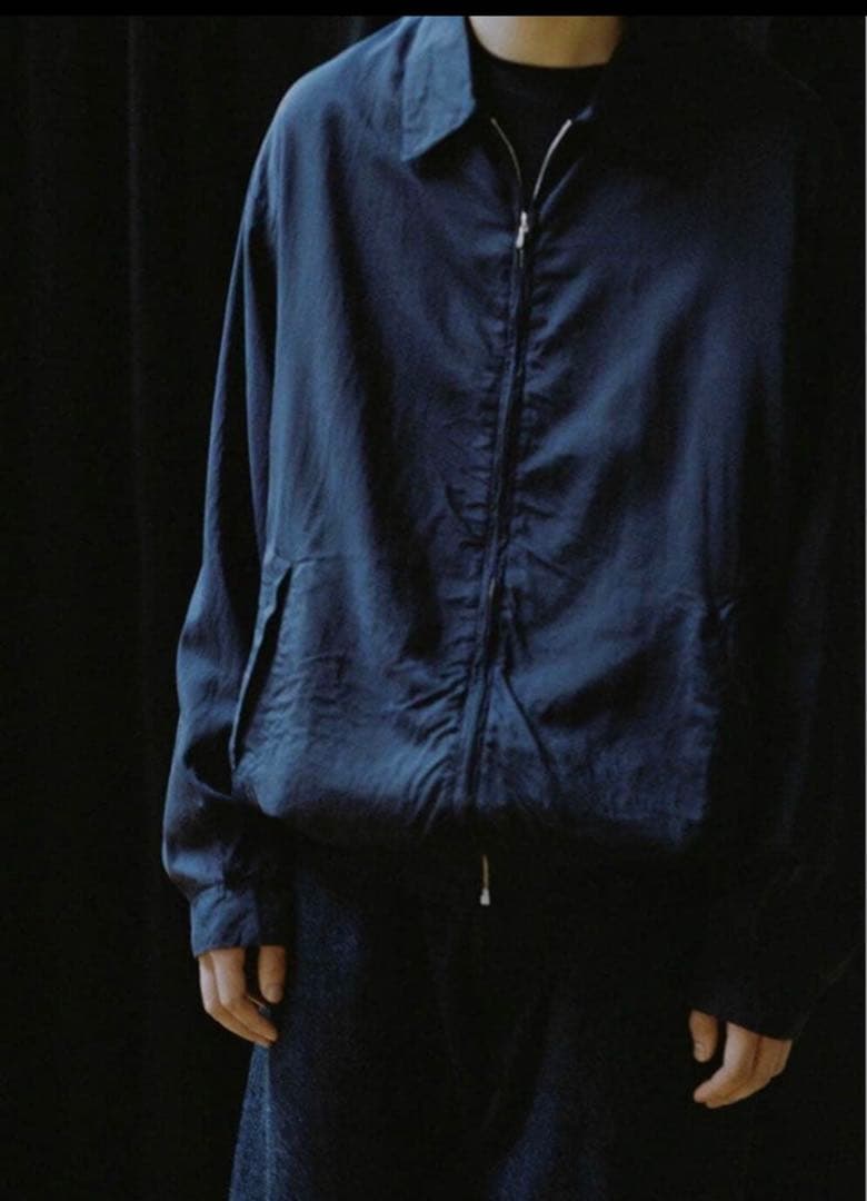 M*a様 【COMOLI】 シルク スイングトップ サイズ1 COMOLI (コモリ) シルク スイングトップ